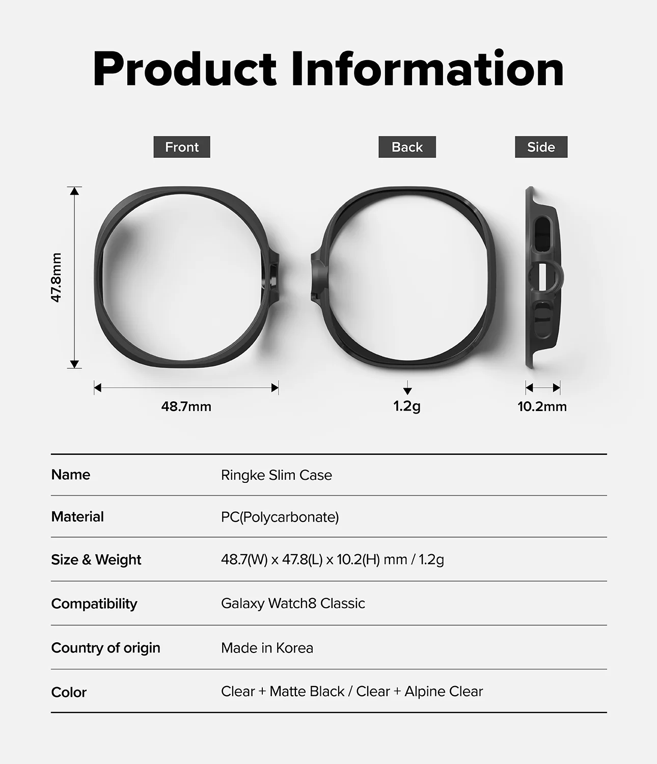 Galaxy Watch 8 Classic 46mm Case | Slim - Image 26