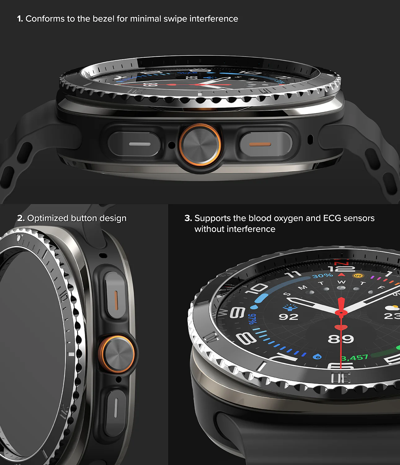 Galaxy Watch Ultra | Bezel Styling Premium & Glass - Image 14