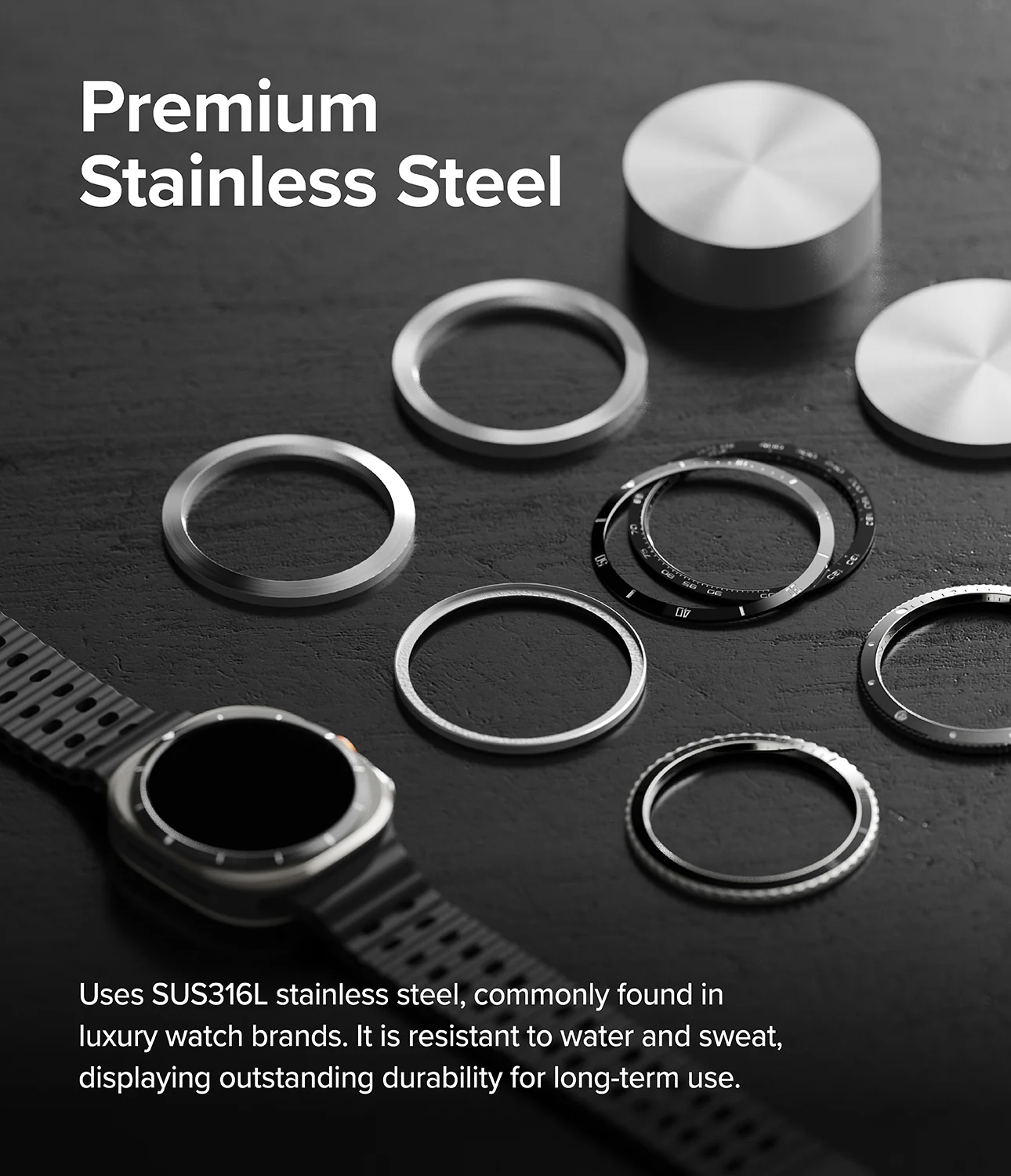 Galaxy Watch Ultra | Bezel Styling Premium & Glass - Image 56