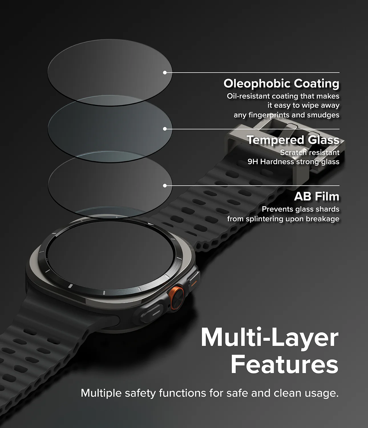 Galaxy Watch Ultra | Bezel Styling Premium & Glass - Image 88