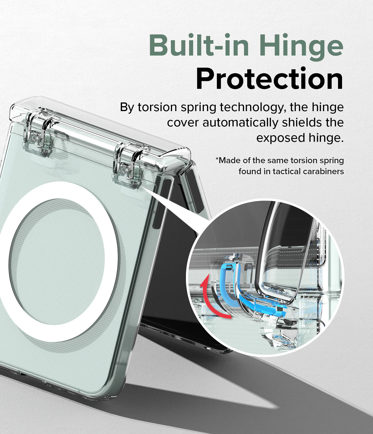 Galaxy Z Flip 5 Case | Slim Hinge Magnetic - Image 9