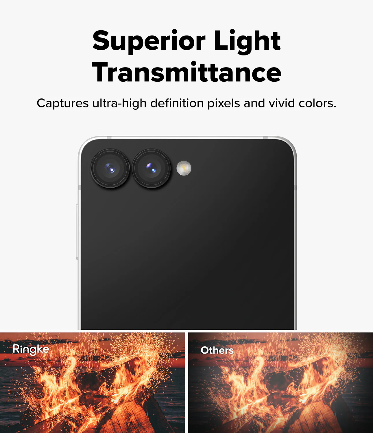 Galaxy Z Flip 7 | Camera Lens Frame Glass (2 Pack) - Image 8