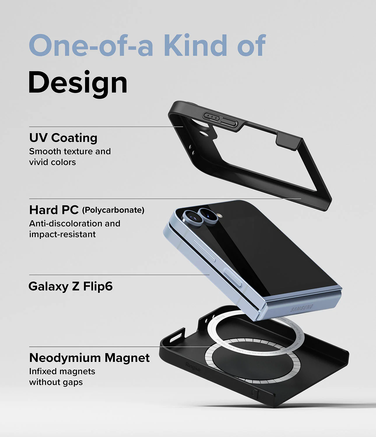Galaxy Z Flip 6 Case | Slim Magnetic - Image 14