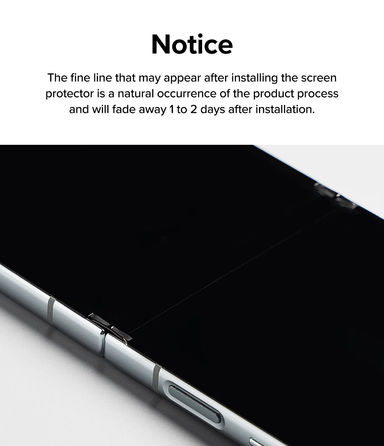 Galaxy Z Flip 7 FE / 6 / 5 / 4 Screen Protector | Hinge Dual Easy Film - Image 8