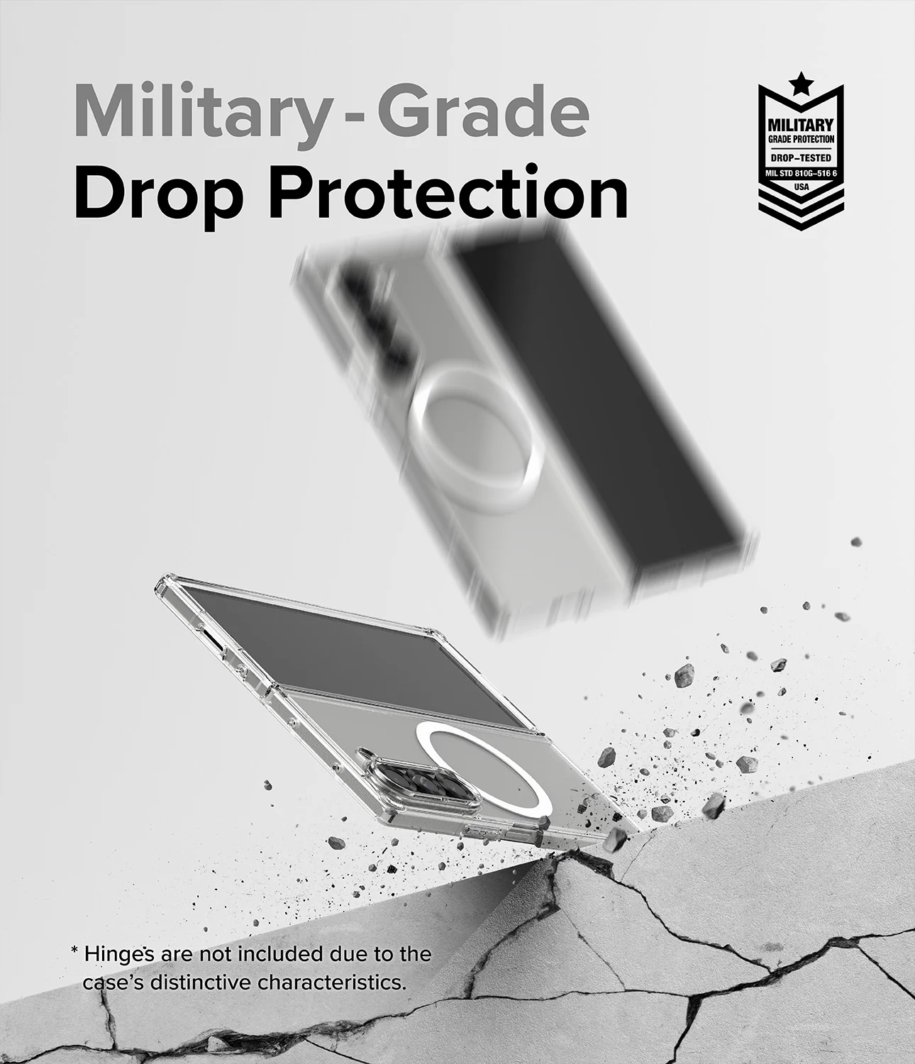 Galaxy Z Fold 6 Case | Fusion Magnetic - Clear - Image 9