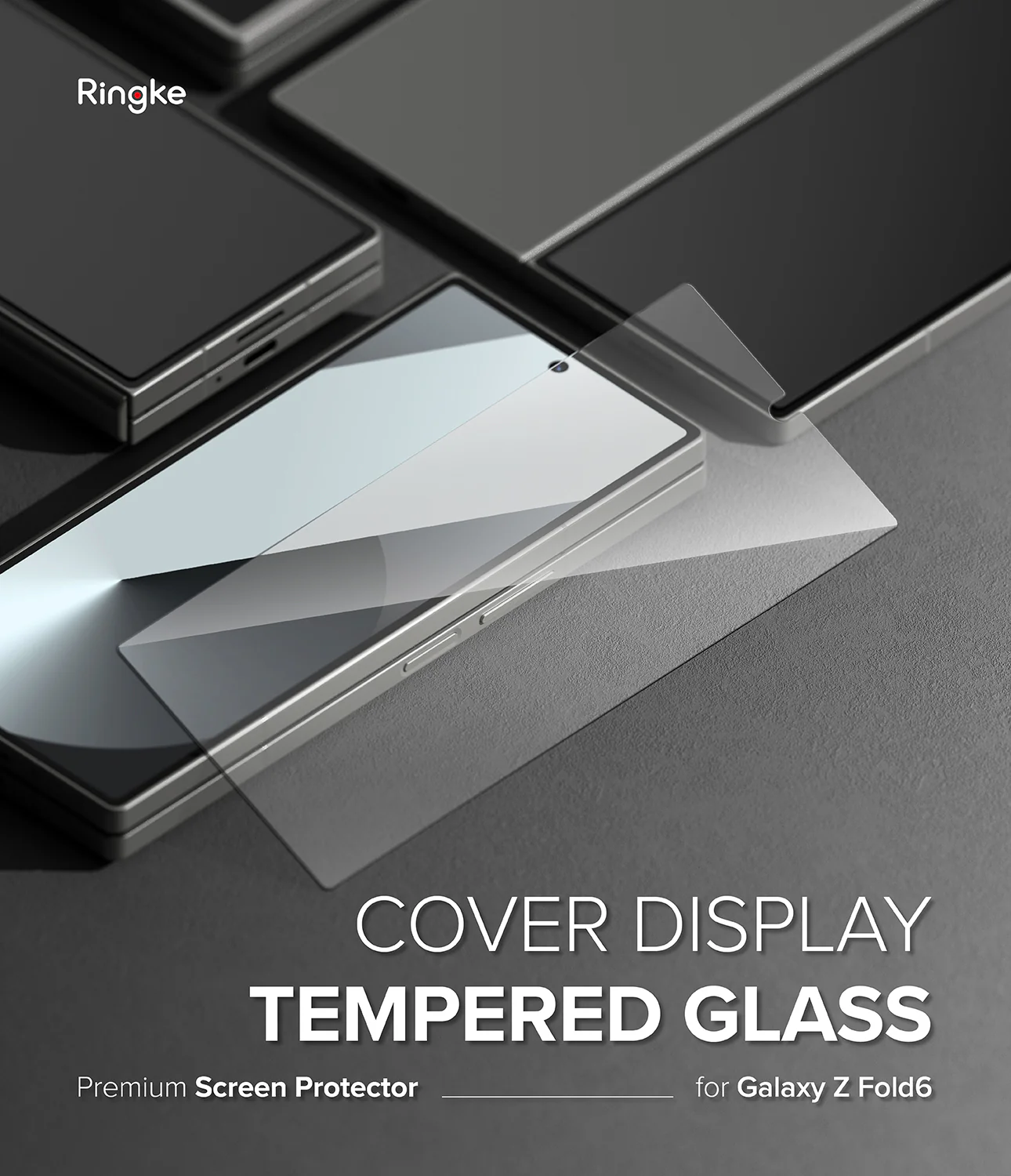 Galaxy Z Fold 6 Screen Protector | Cover Display Glass (2 Pack) - Image 2