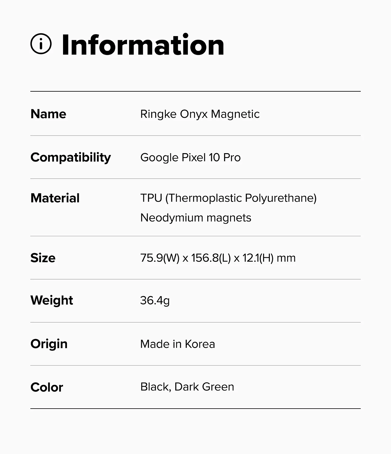 Google Pixel 10 Pro Case | Onyx Magnetic - Image 19