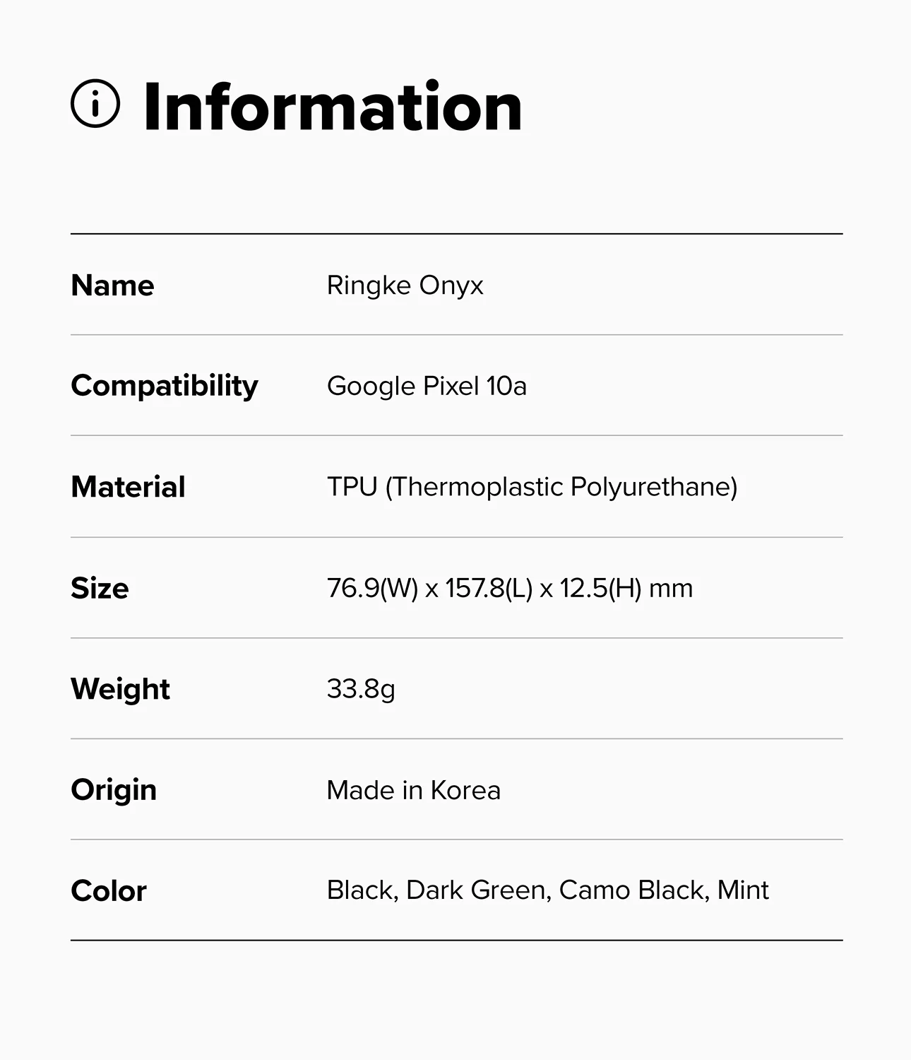 Google Pixel 10a Case | Onyx - Image 30