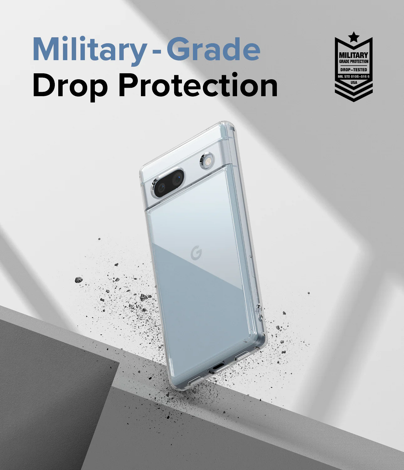 Google Pixel 7a Case | Fusion - Clear - Image 13