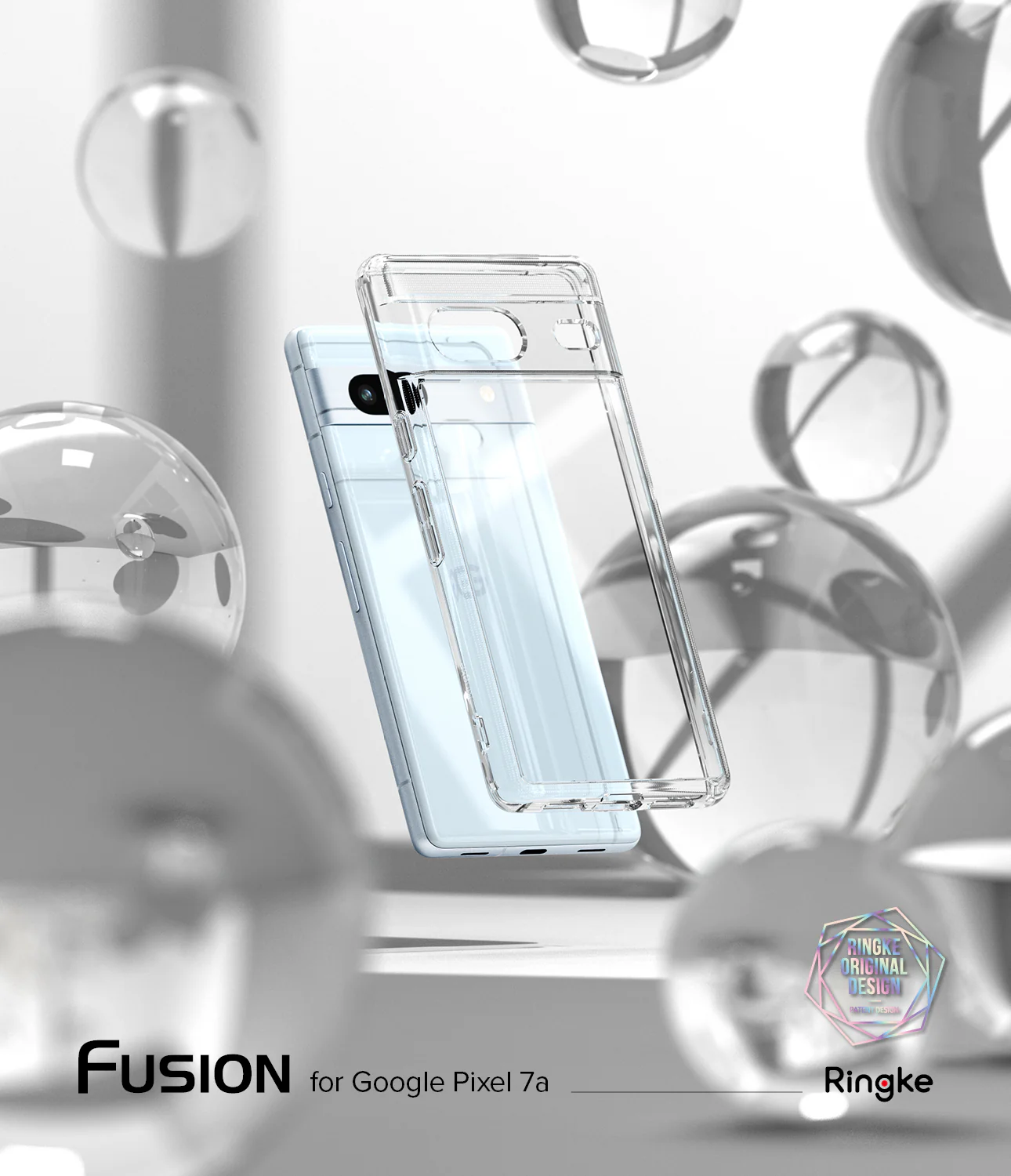 Google Pixel 7a Case | Fusion - Clear - Image 2