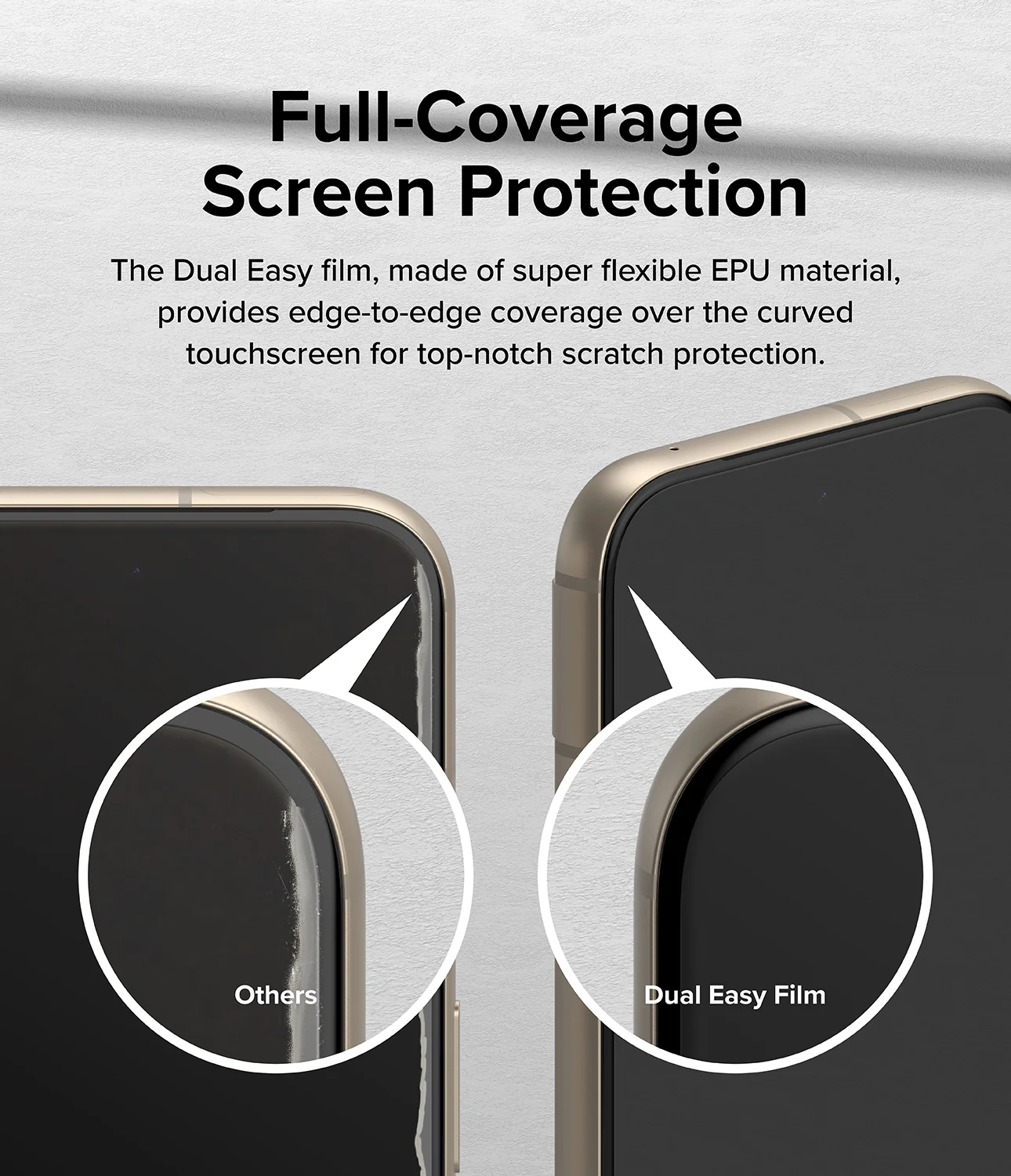 Google Pixel 8a Screen Protector | Dual Easy Film - Image 4