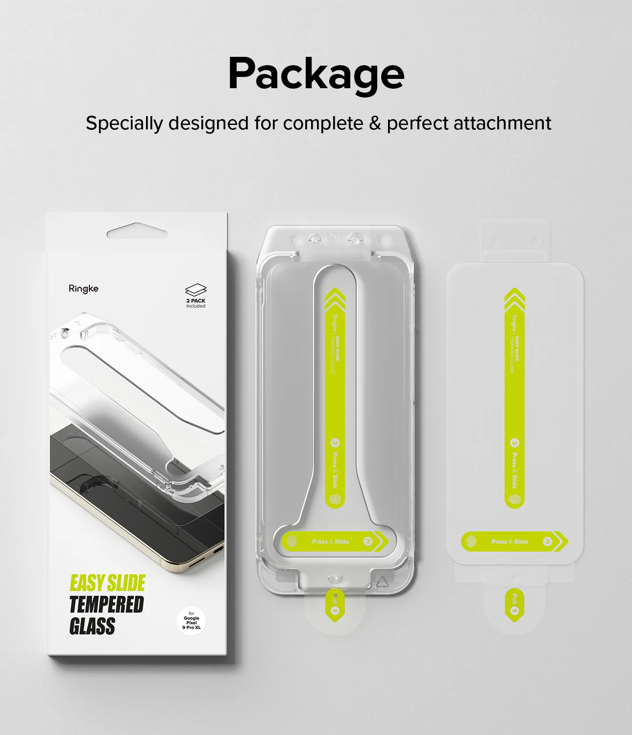 Google Pixel 9 Pro XL Screen Protector | Easy Slide Tempered Glass - Image 15