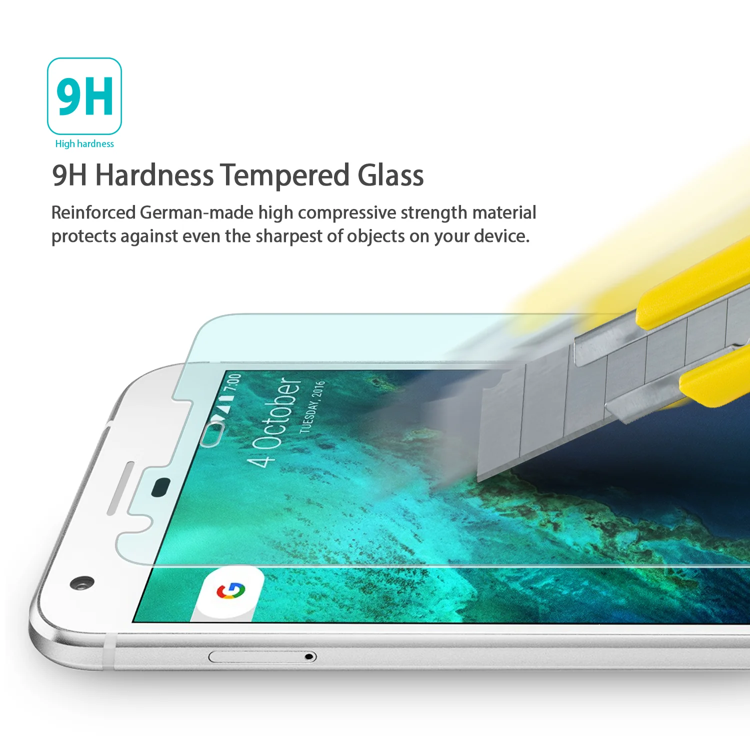 Google Pixel Screen Protector | Invisible Defender Glass - Image 4