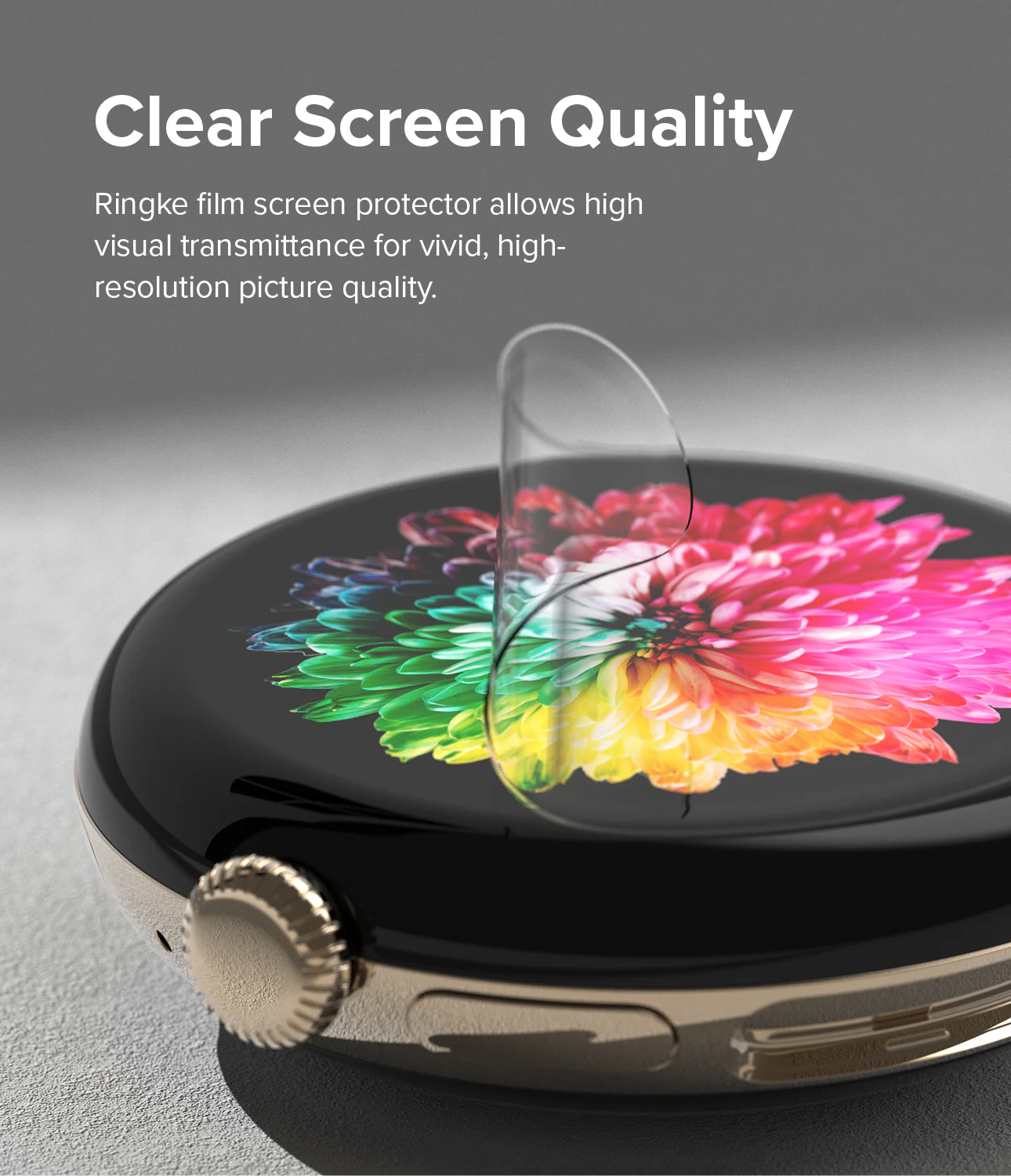 Google Pixel Watch 3 41mm Screen Protector | Dual Easy Film (3P) - Image 5