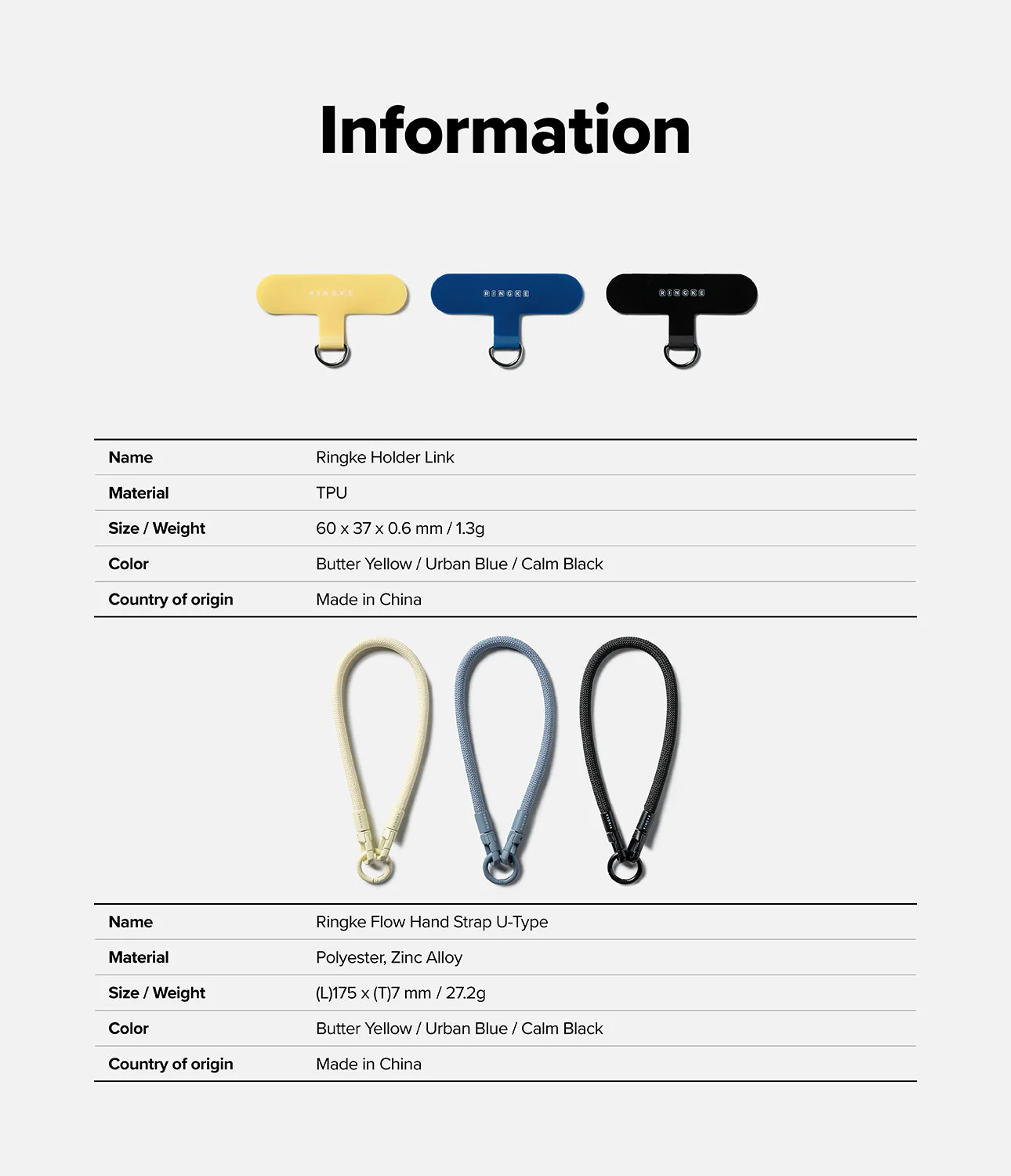 Holder Link Flow Hand Strap U-Type - Image 44