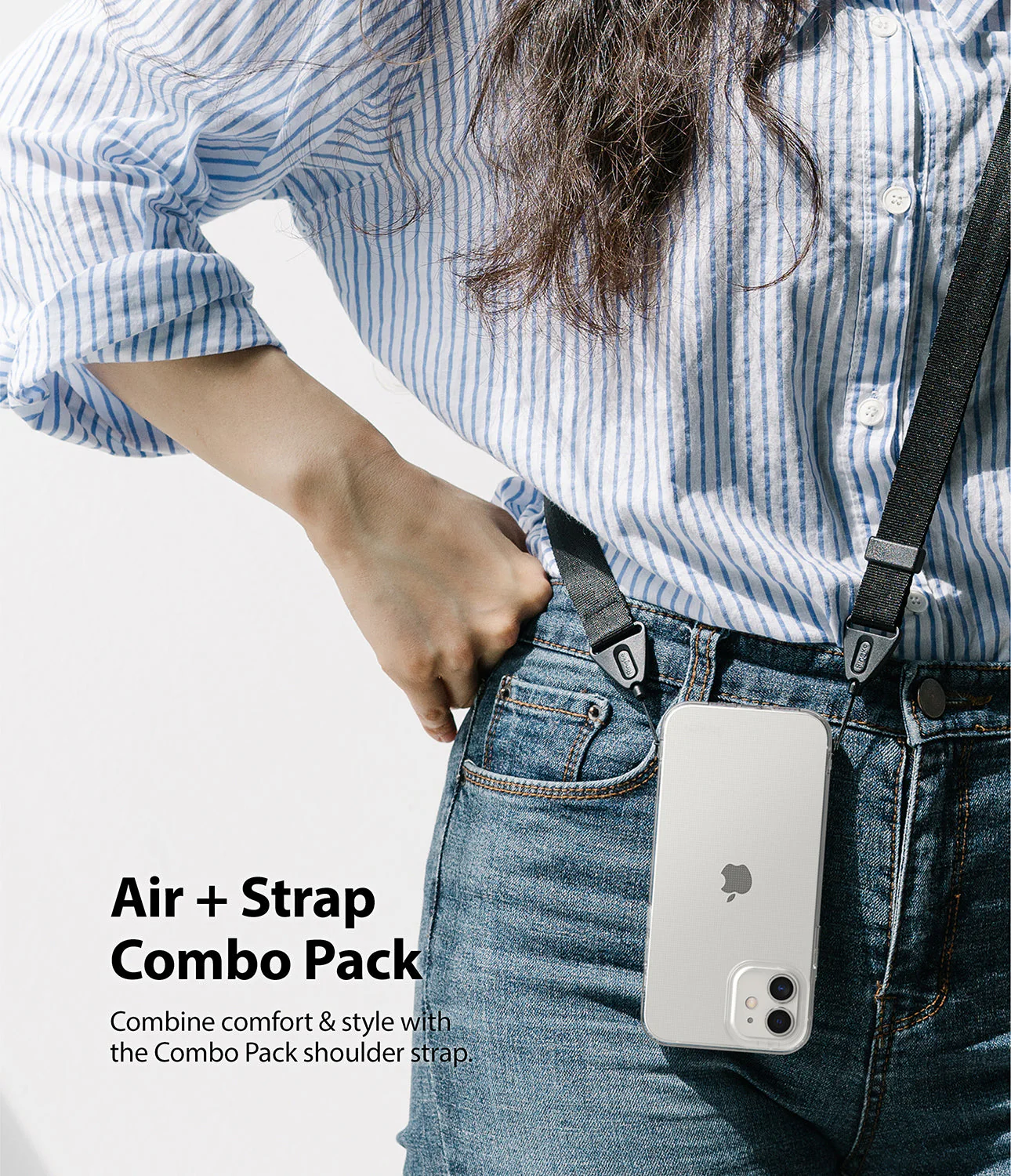 iPhone 12 Mini Case | Air + Shoulder Strap - Image 3
