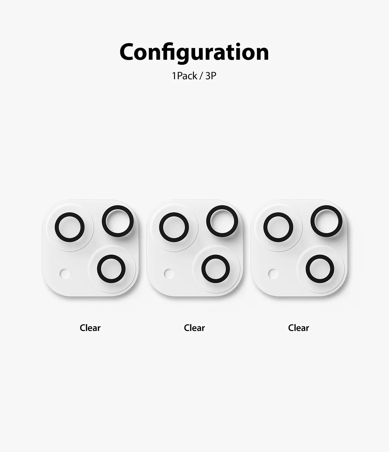 iPhone 13 Mini / 13 | Camera Protector Glass [3 Pack] - Image 13
