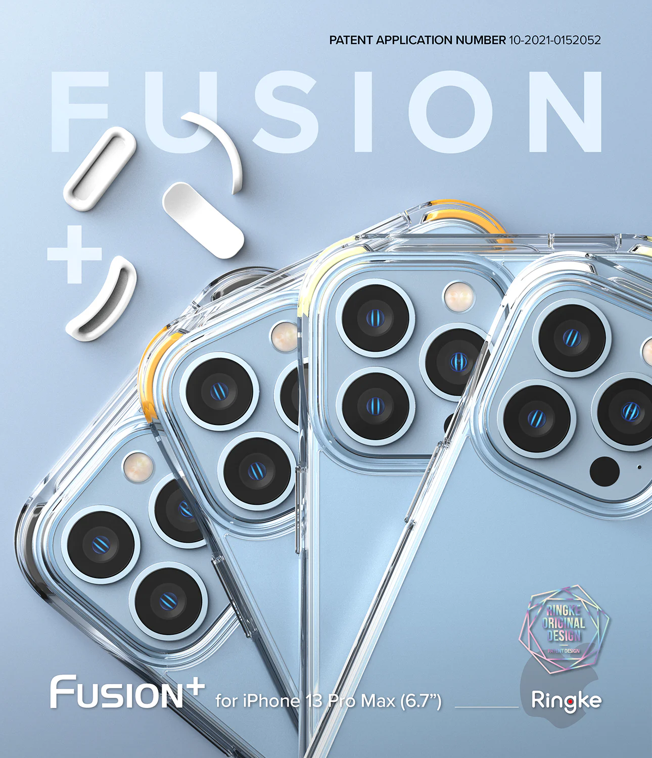 iPhone 13 Pro Max Case | Fusion Plus - White/Lime Glow - Image 2