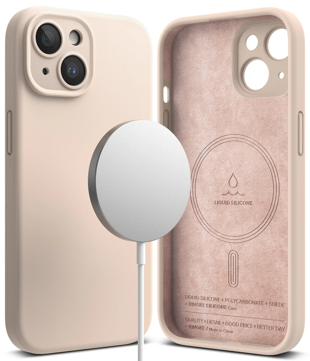 iPhone 15 Plus Case | Silicone Magnetic - Image 3