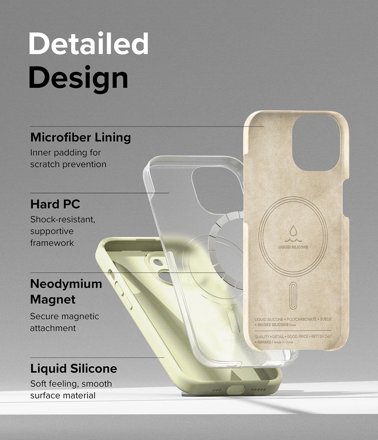 iPhone 15 Plus Case | Silicone Magnetic - Image 39
