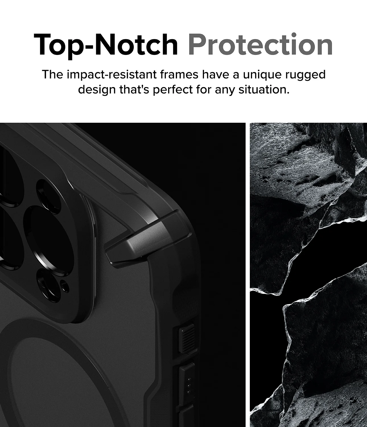 iPhone 15 Pro Max Case | Fusion-X Magnetic Matte Black - Image 8