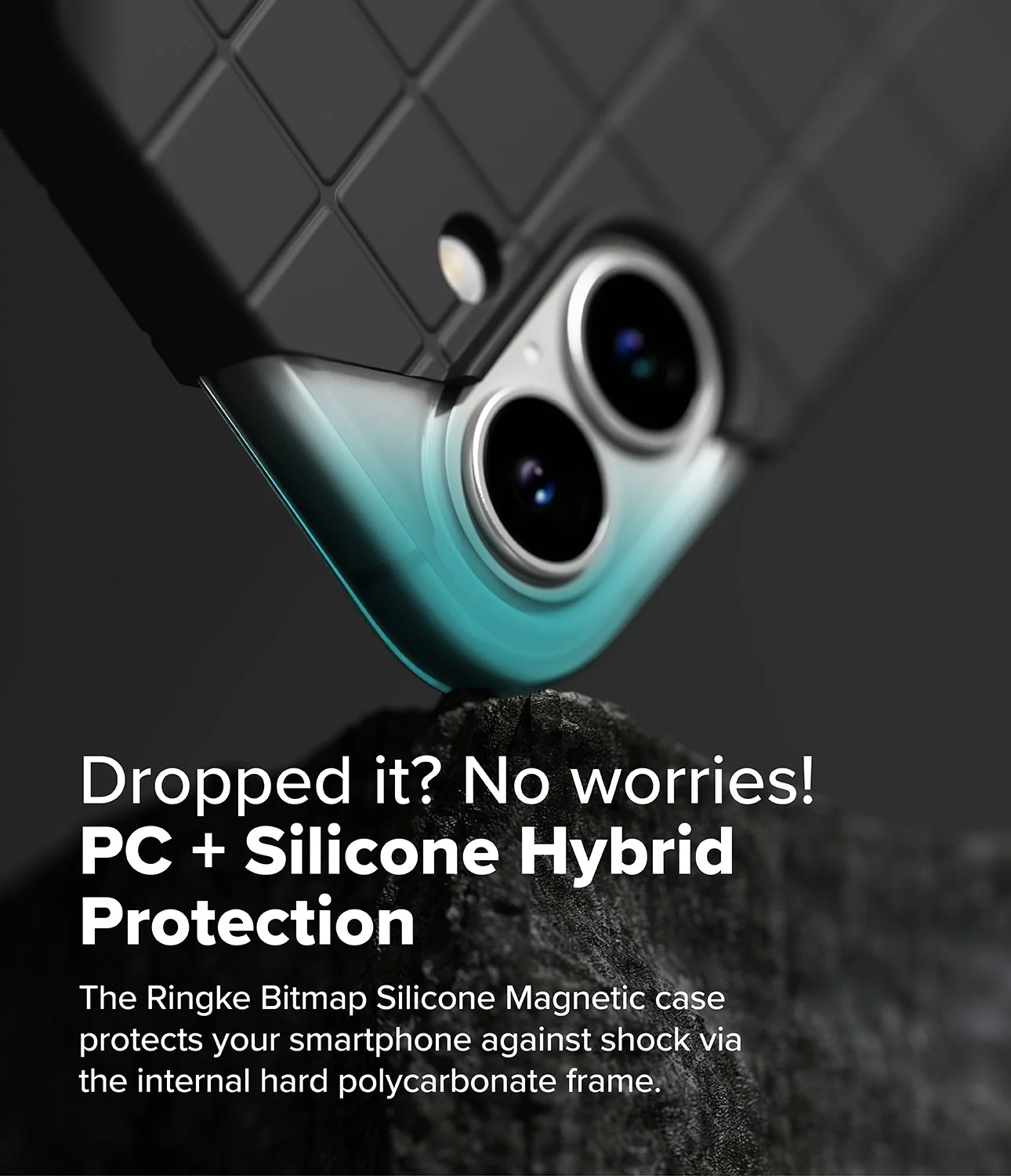 iPhone 16 Case | Bitmap Silicone Magnetic - Image 10