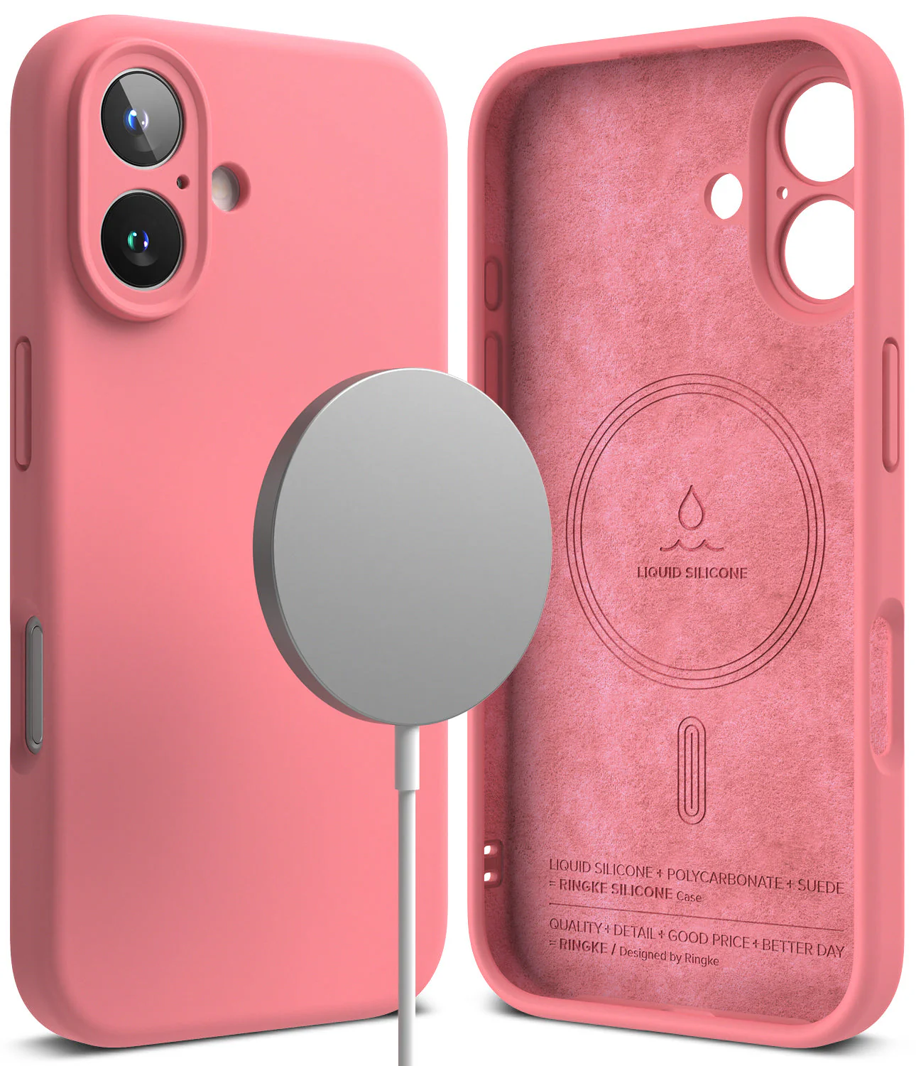 iPhone 16 Plus Case | Silicone Magnetic - Image 36