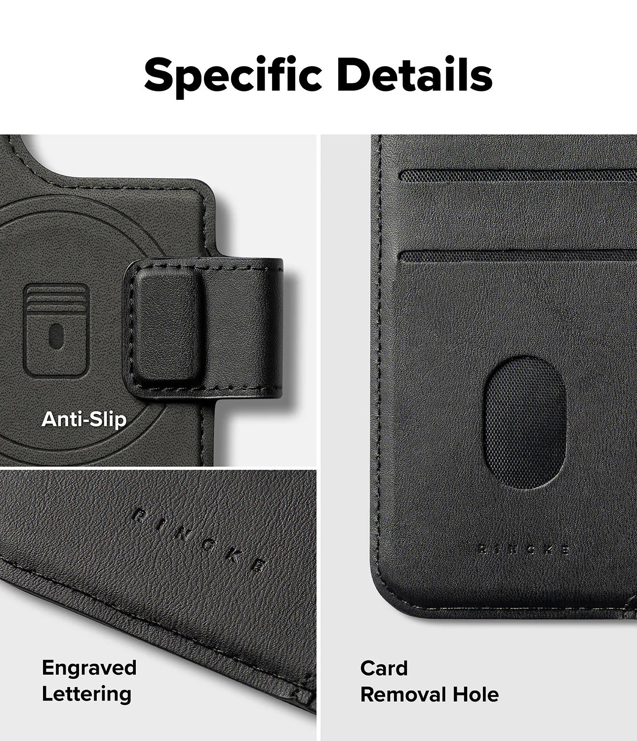 iPhone 16 Pro / 16 Cover | Folio Grip Wallet Magnetic - Image 13