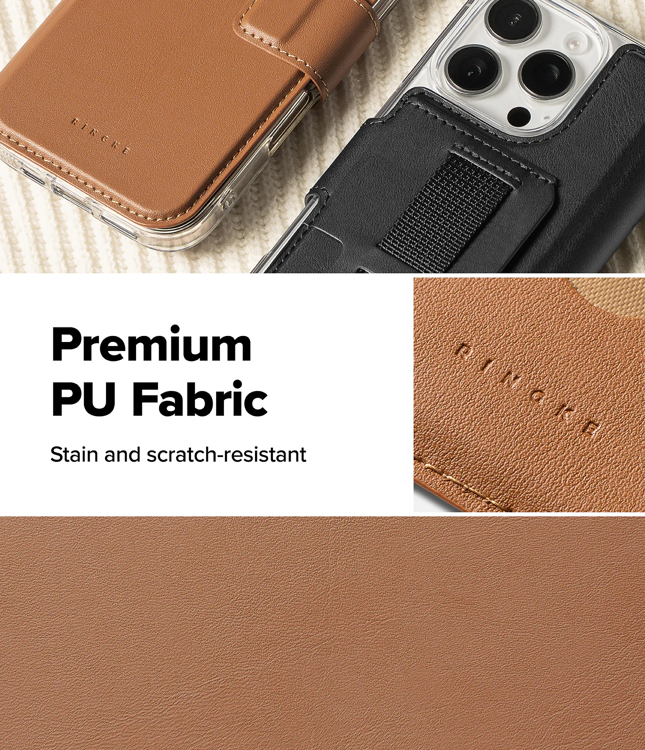 iPhone 16 Pro / 16 Cover | Folio Grip Wallet Magnetic - Image 29