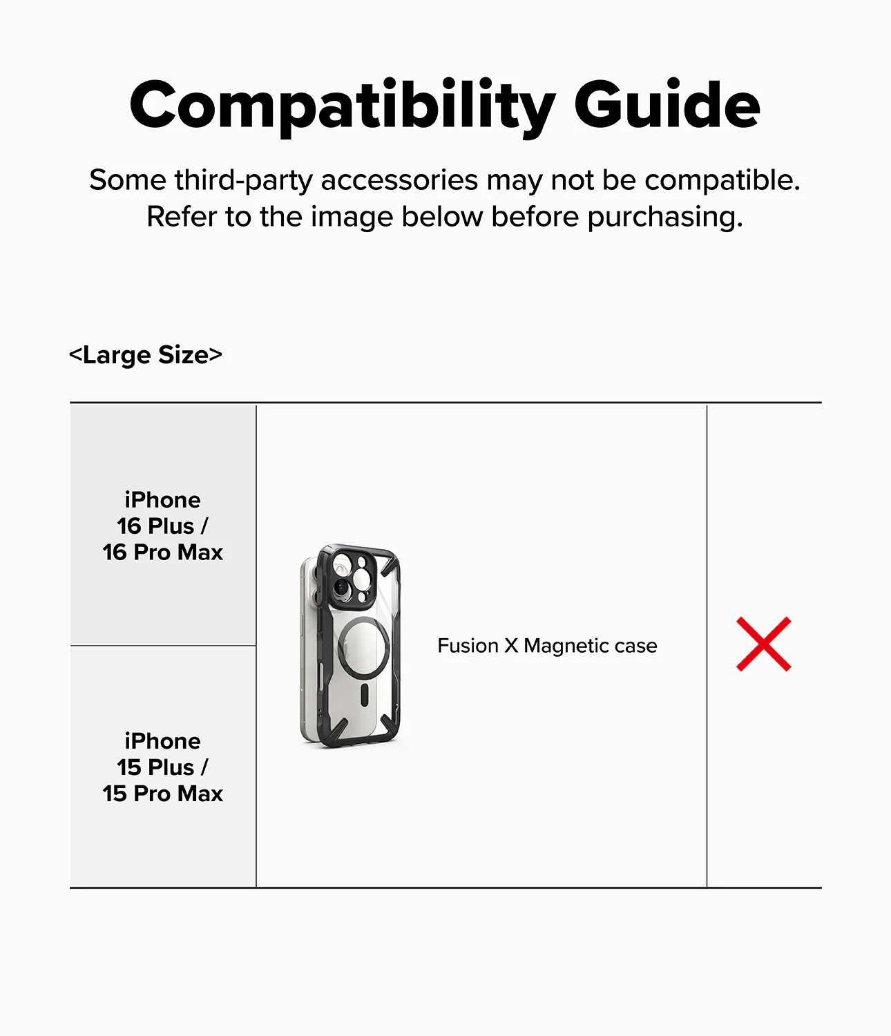 iPhone 16 Pro Max / Plus Cover | Folio Grip Wallet Magnetic - Image 4