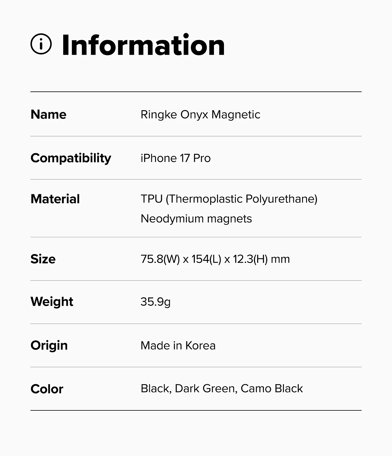 iPhone 17 Pro Case | Onyx Magnetic - Image 44