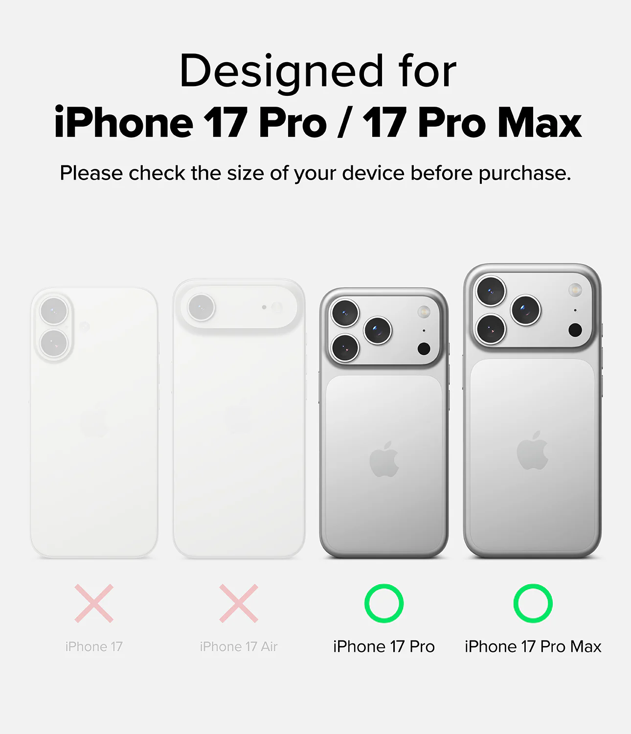 iPhone 17 Pro Max / 17 Pro | Camera Lens Frame Glass - Image 3