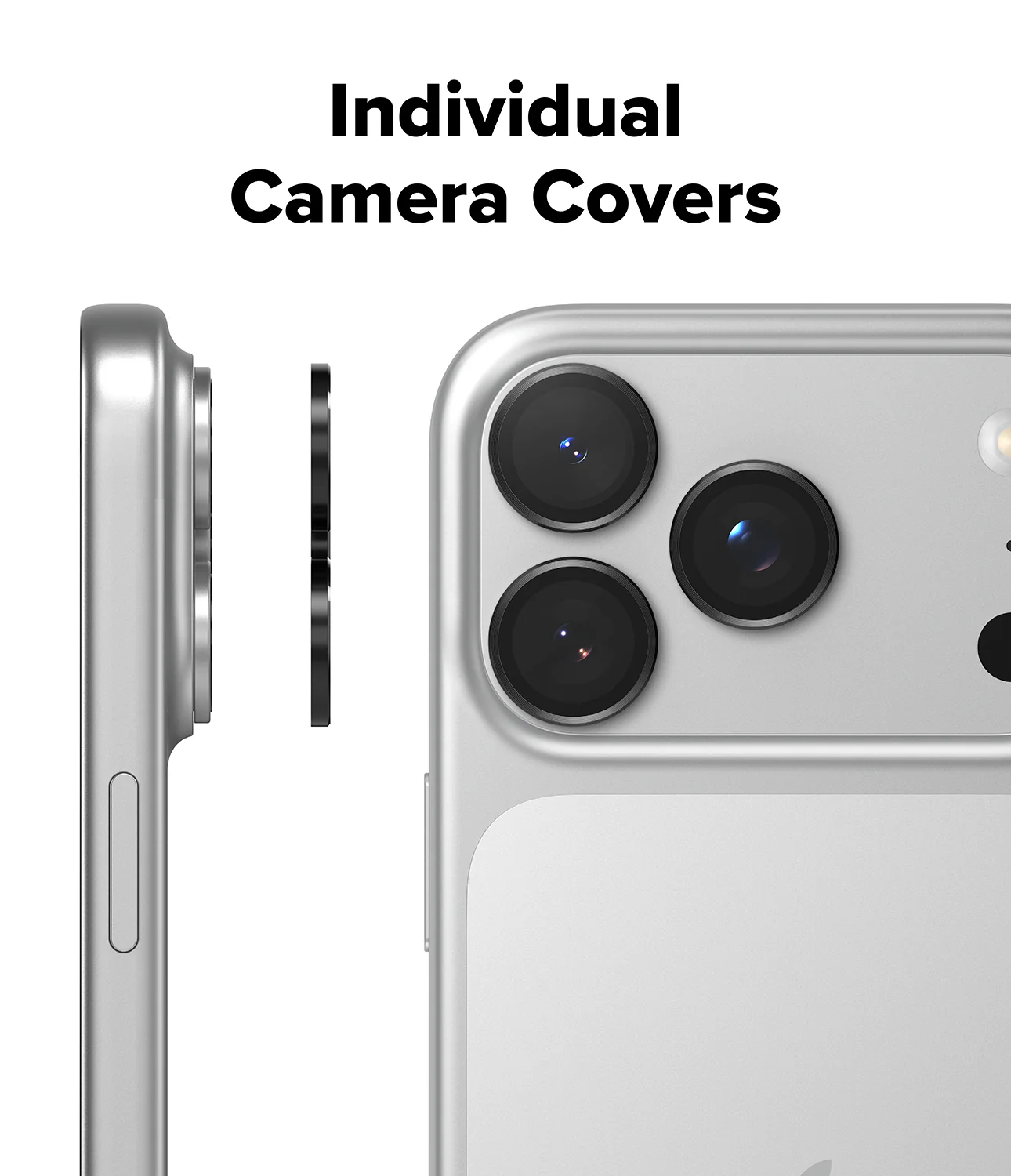 iPhone 17 Pro Max / 17 Pro | Camera Lens Frame Glass - Image 4