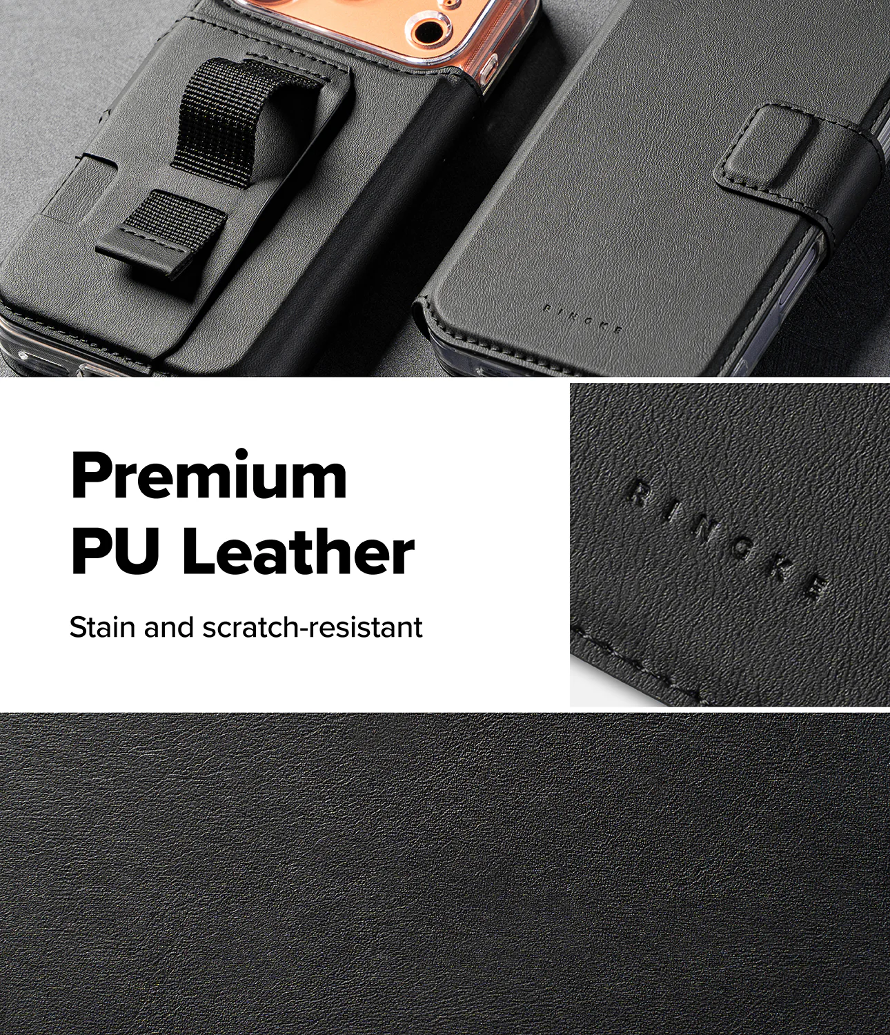 iPhone 17 Pro Max Cover | Folio Grip Wallet Magnetic - Image 11