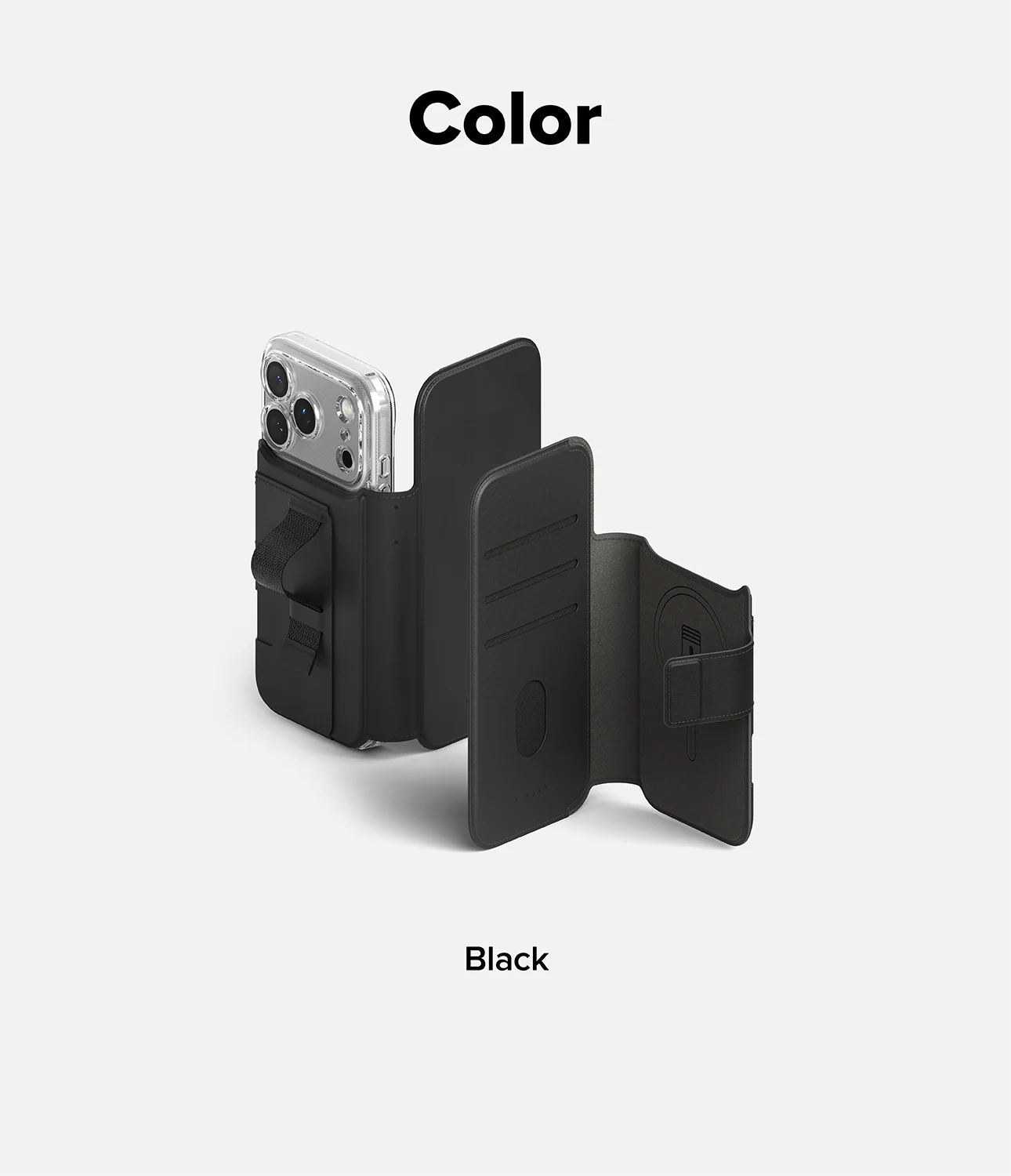 iPhone 17 Pro Max Cover | Folio Grip Wallet Magnetic - Image 13