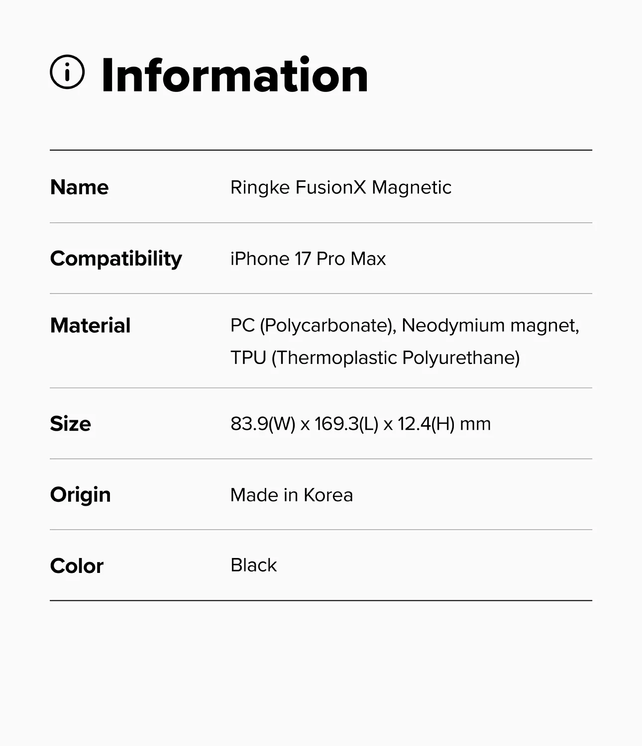 iPhone 17 Pro Max Case | Fusion-X Magnetic - Image 12