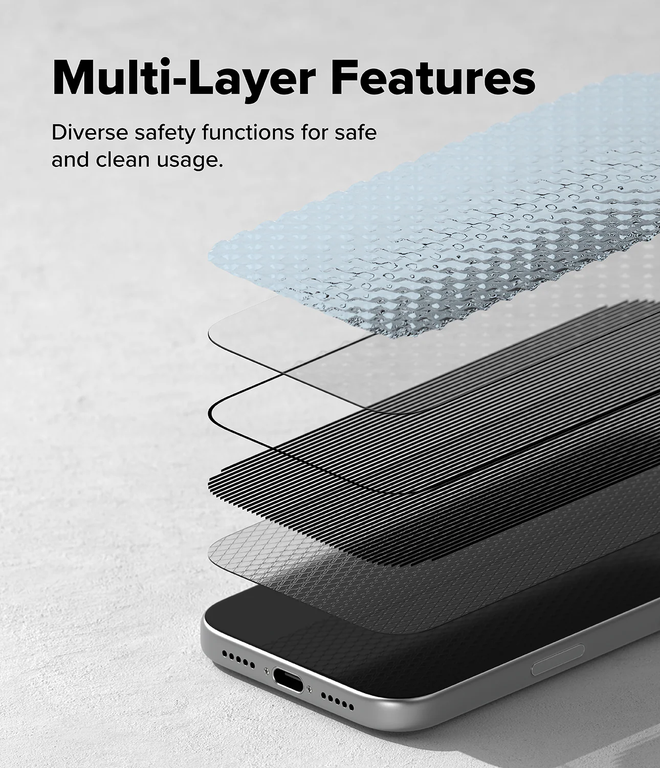 iPhone 17 Pro Max Screen Protector | Easy Slide Privacy Tempered Glass - Image 14