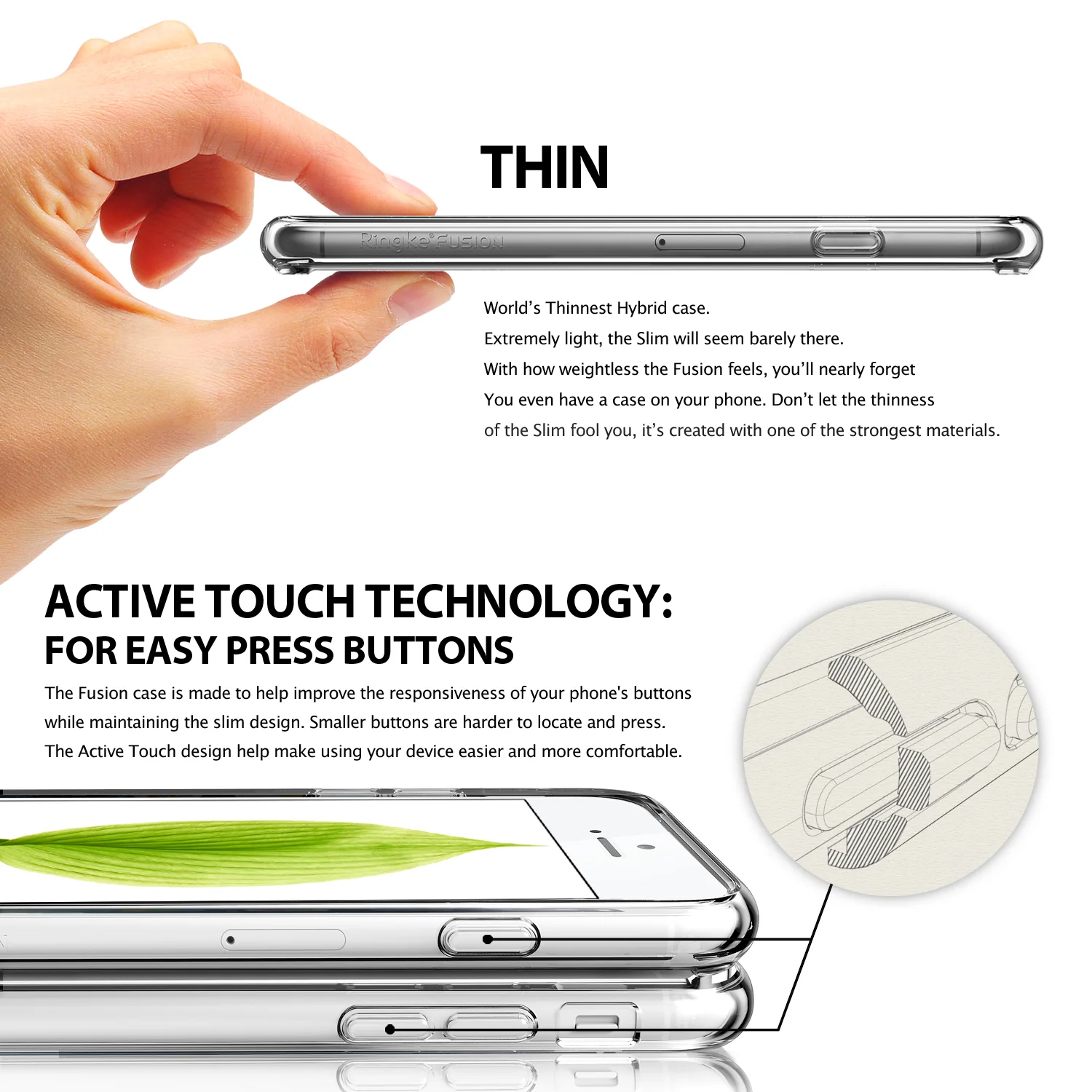 iPhone 6 Case | Fusion - Clear - Image 6
