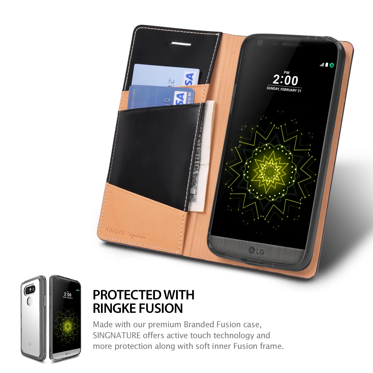 LG G5 Case | Signature - Brown - Image 6