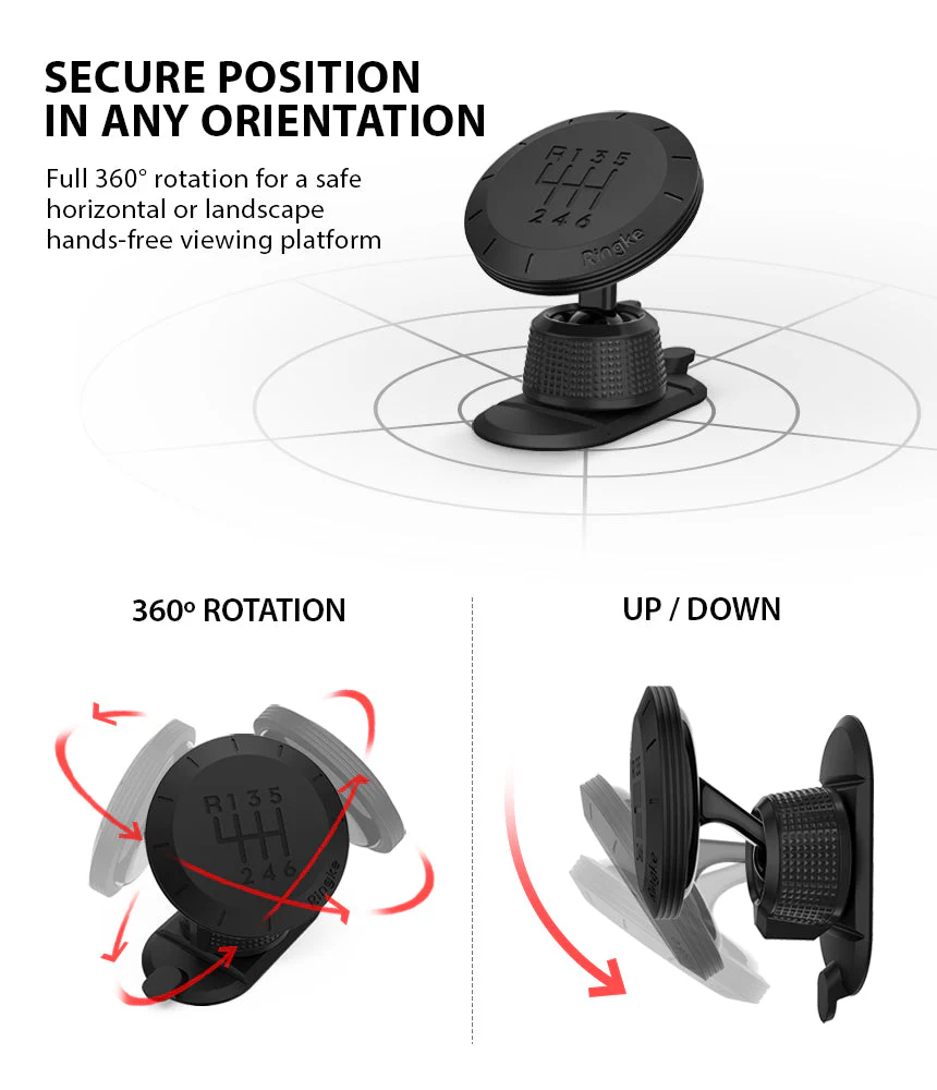 Magnetic Gear Car Mount - Image 4
