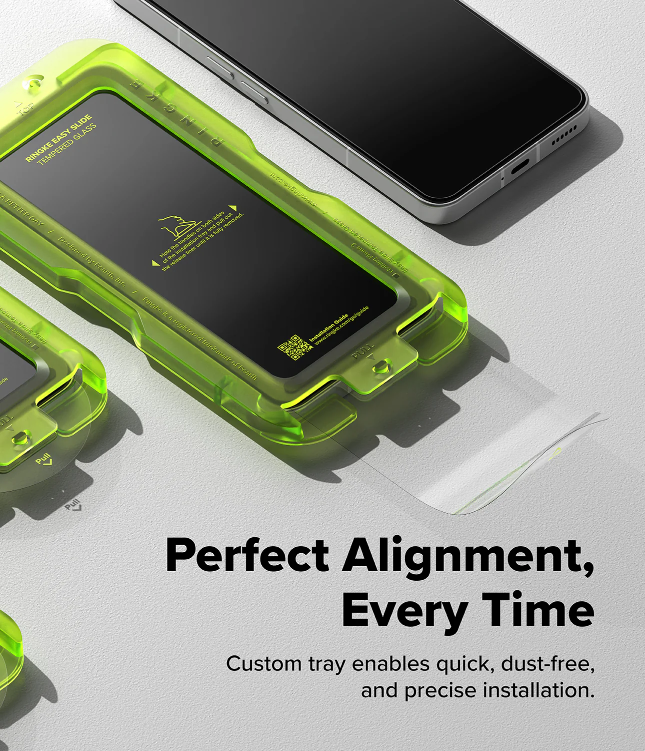 Nothing Phone (3) Screen Protector | Easy Slide Tempered Glass - Image 4