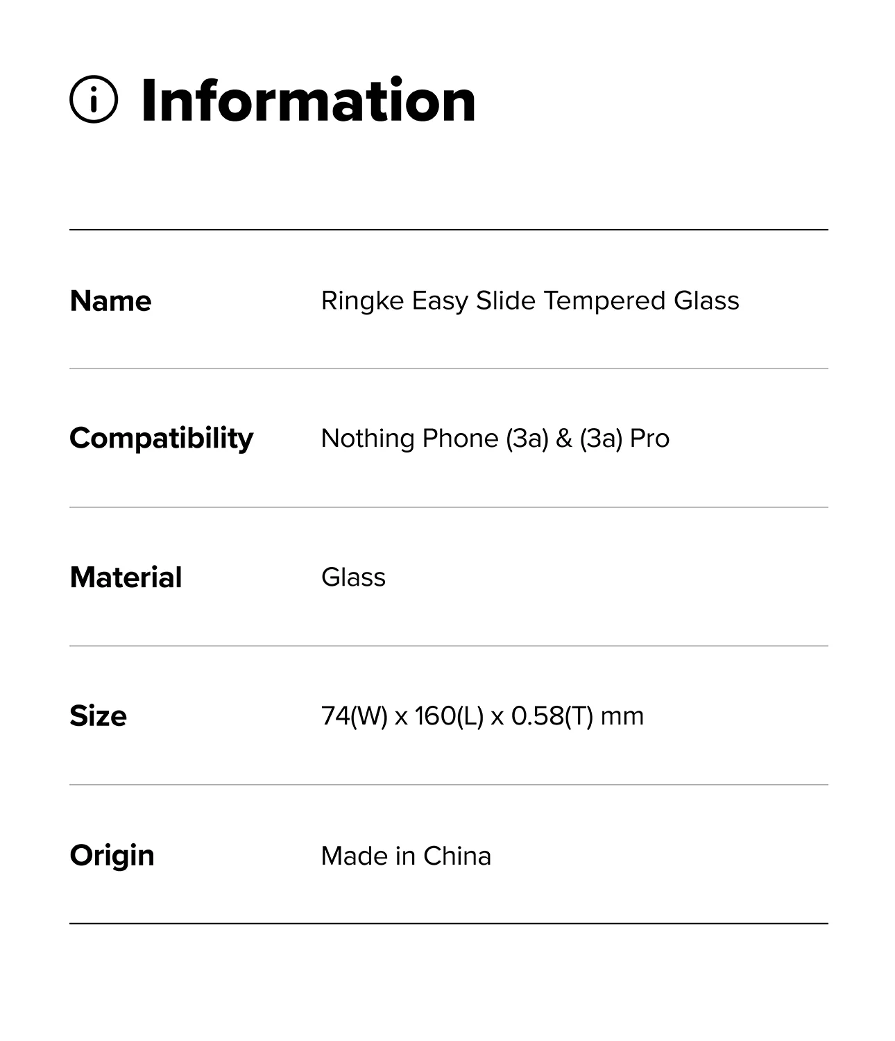 Nothing Phone (3a) / (3a) Pro Screen Protector | Easy Slide Tempered Glass - Image 14