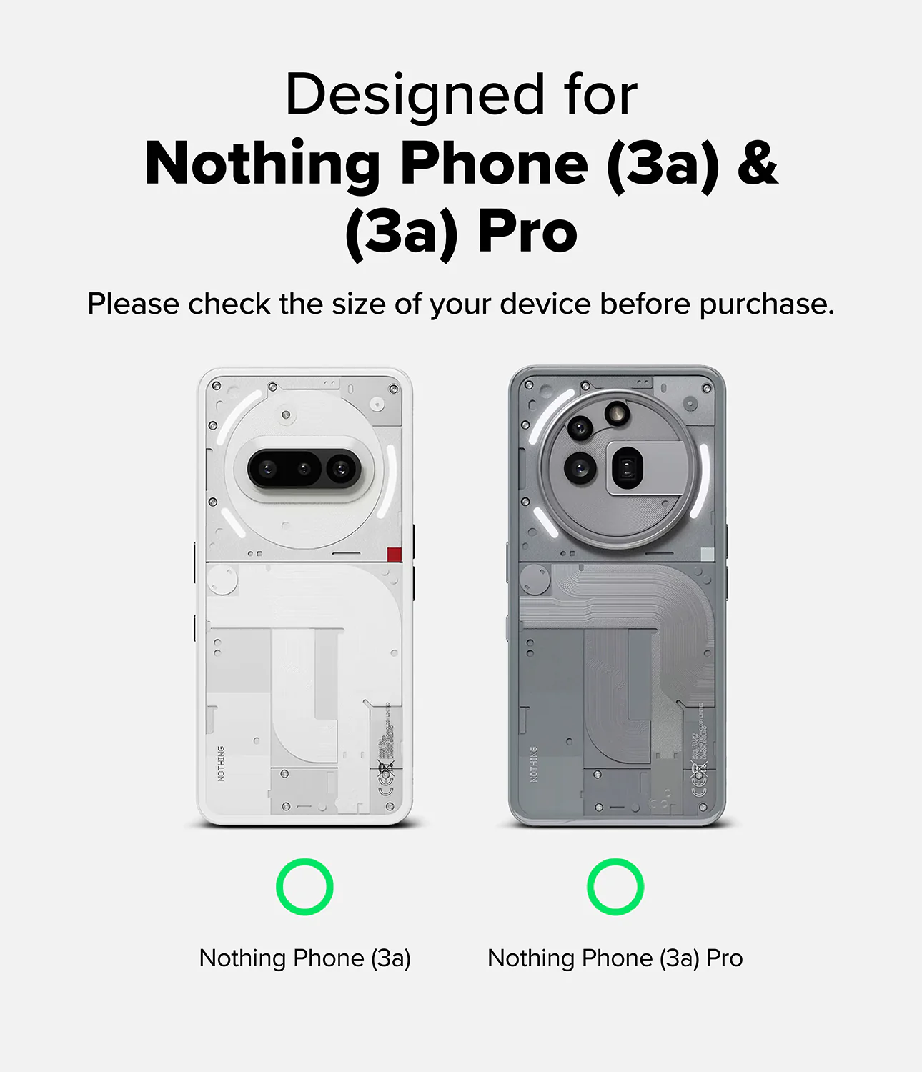 Nothing Phone (3a) / (3a) Pro Screen Protector | Easy Slide Tempered Glass - Image 3
