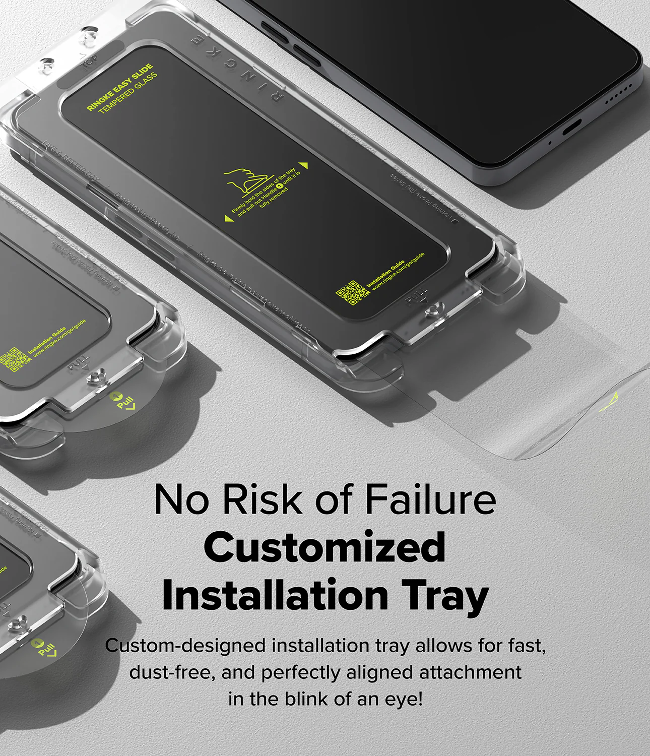 Nothing Phone (3a) / (3a) Pro Screen Protector | Easy Slide Tempered Glass - Image 4