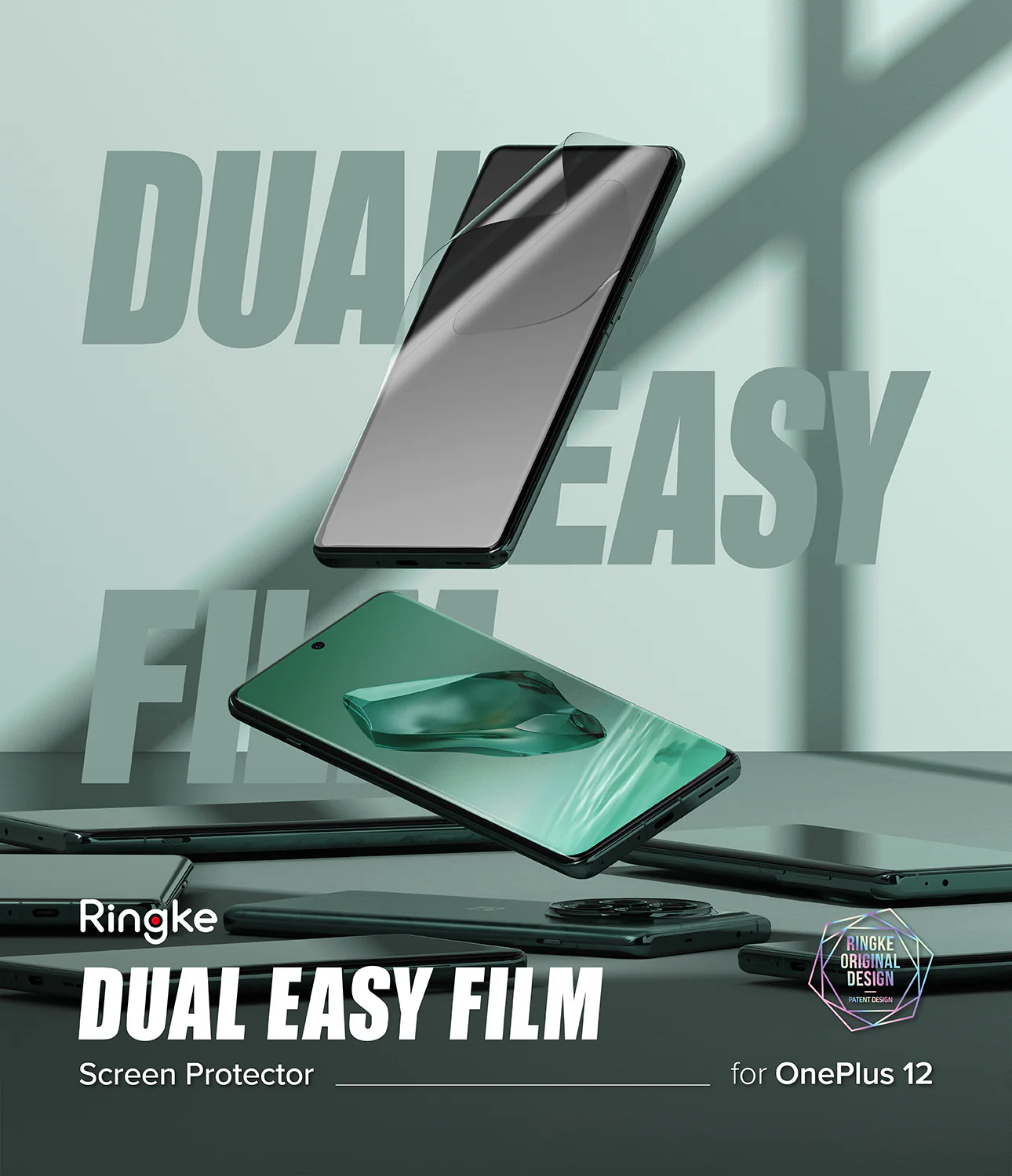 OnePlus 12 Screen Protector | Dual Easy Film [2 Pack] - Image 2