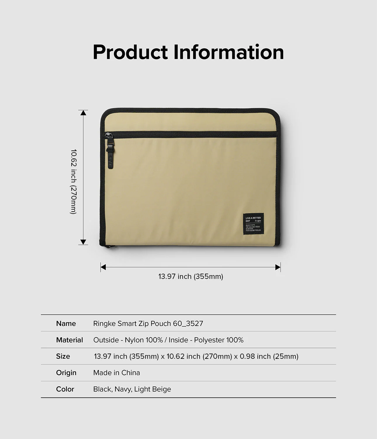 Pad Pouch | Smart Zip Pouch - Image 21