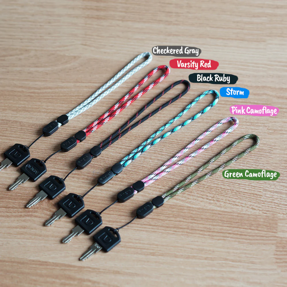 Paracord Lanyard Wrist Strap [6 Pack] - Image 3