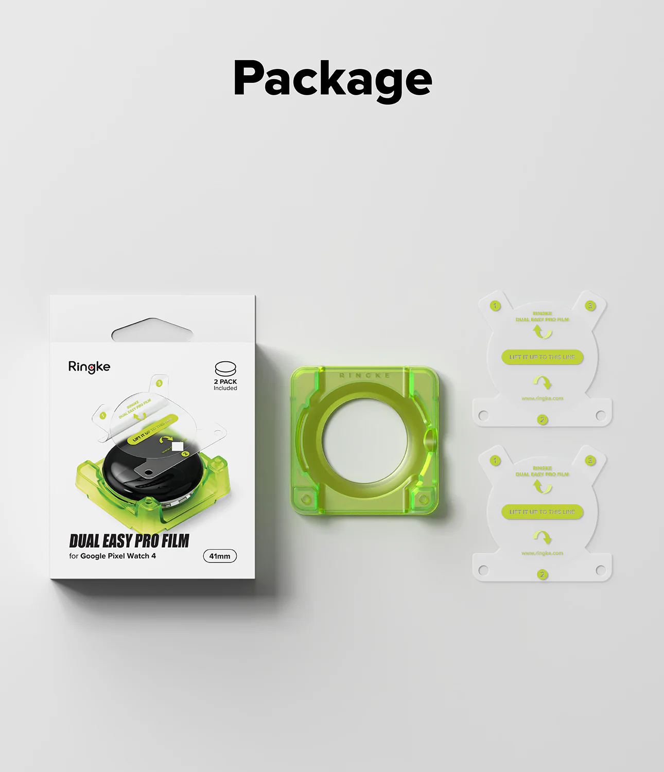 Pixel Watch 4 41mm Screen Protector | Dual Easy Film Pro (2P) - Image 13
