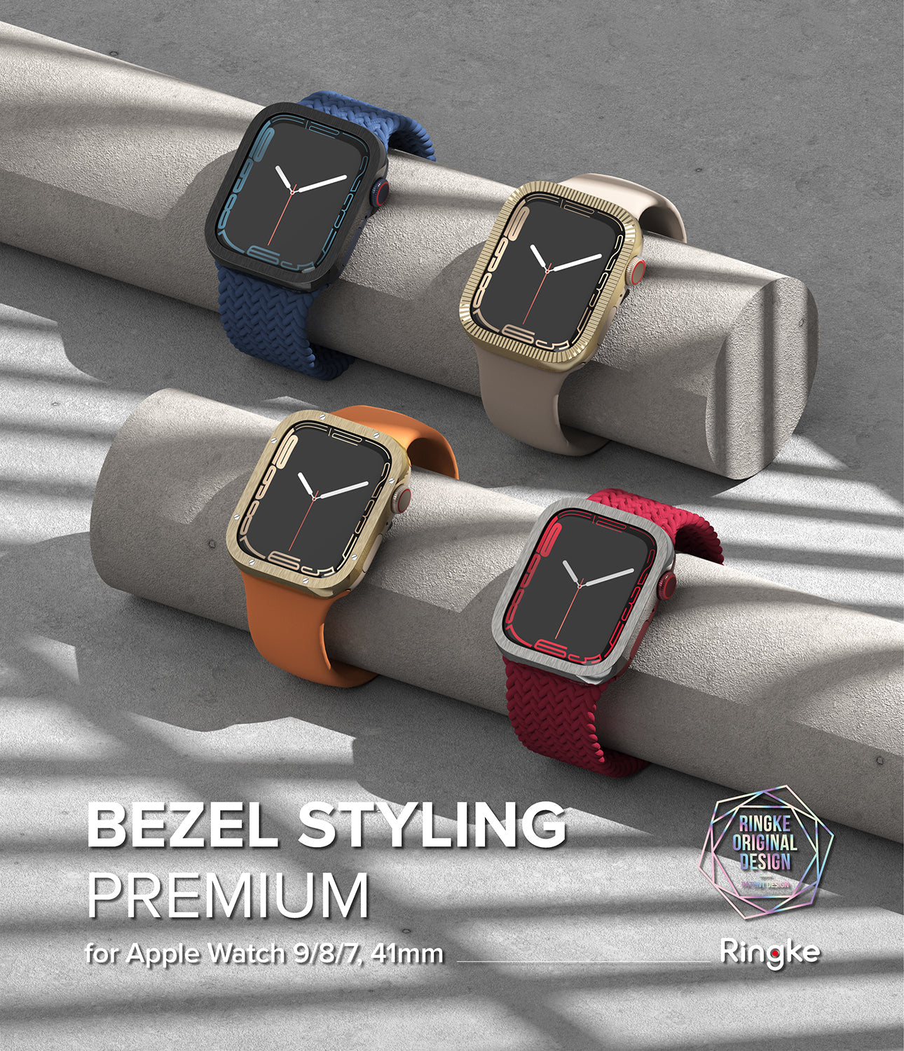 Apple Watch 9 / 8 / 7 (41mm) | Bezel Styling Premium - Image 16