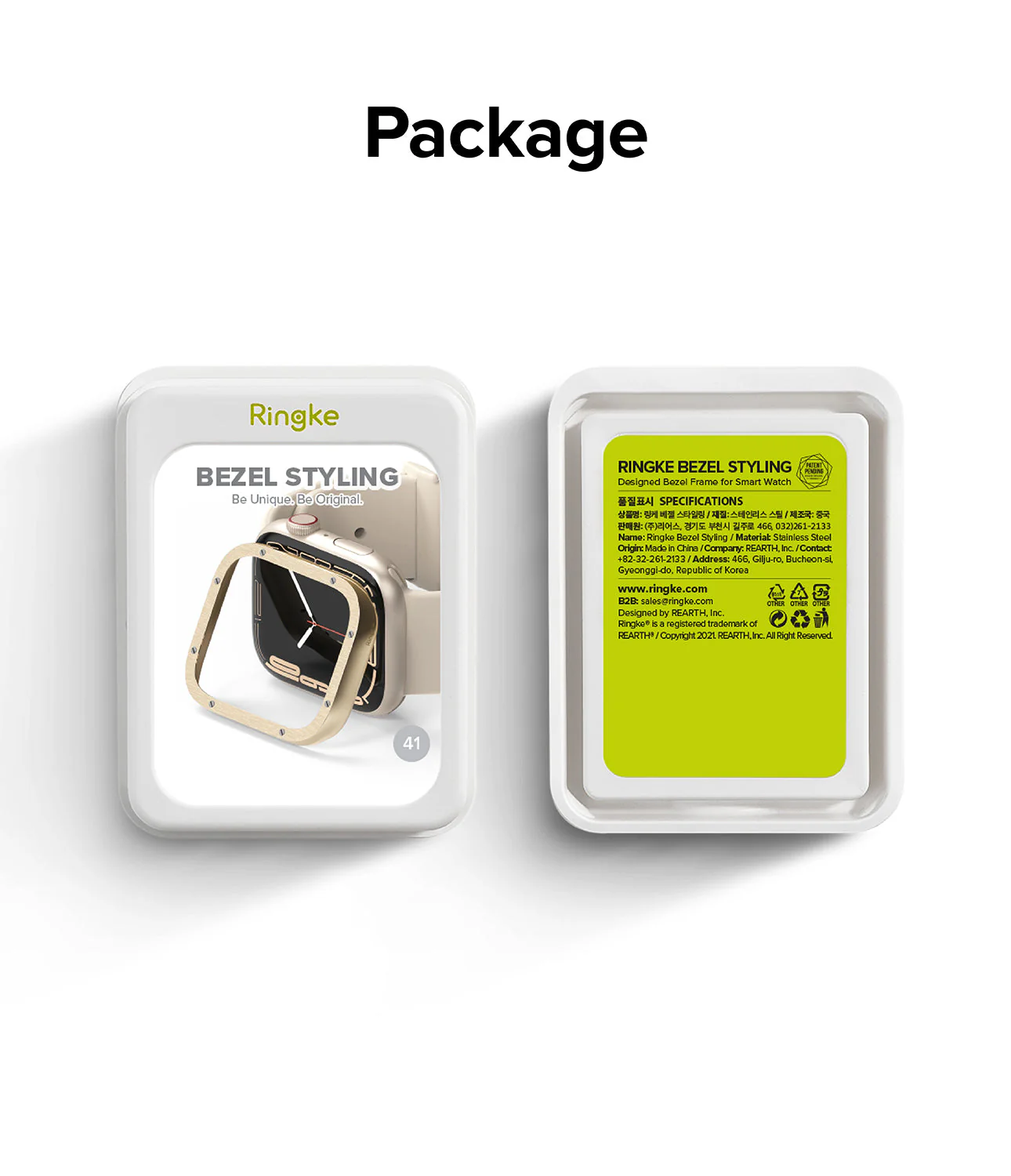 Apple Watch 9 / 8 / 7 (41mm) | Bezel Styling Premium - Image 44